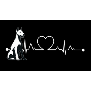 Doberman Premium Dog Sticker