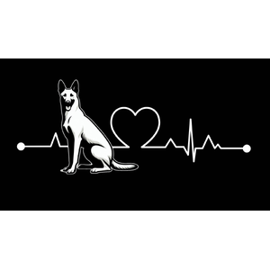 German Shepherd Premium Dog Sticker