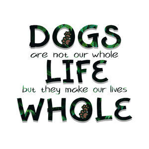 Paw Print Dog Sticker