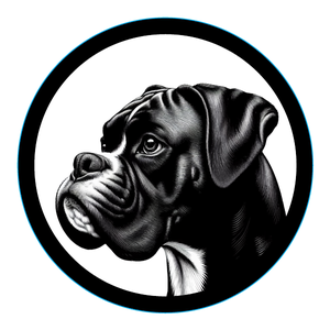 Boxer Premium Dog Sticker