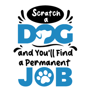 Scratch Premium Dog Sticker