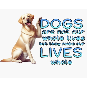 Paw Print Dog Sticker