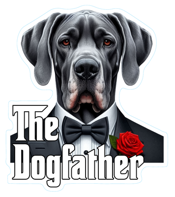 Great Dane Premium Dog Sticker