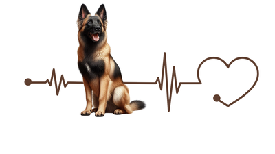 German Shepherd Premium Dog Sticker