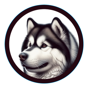 Siberian Husky Premium Dog Sticker
