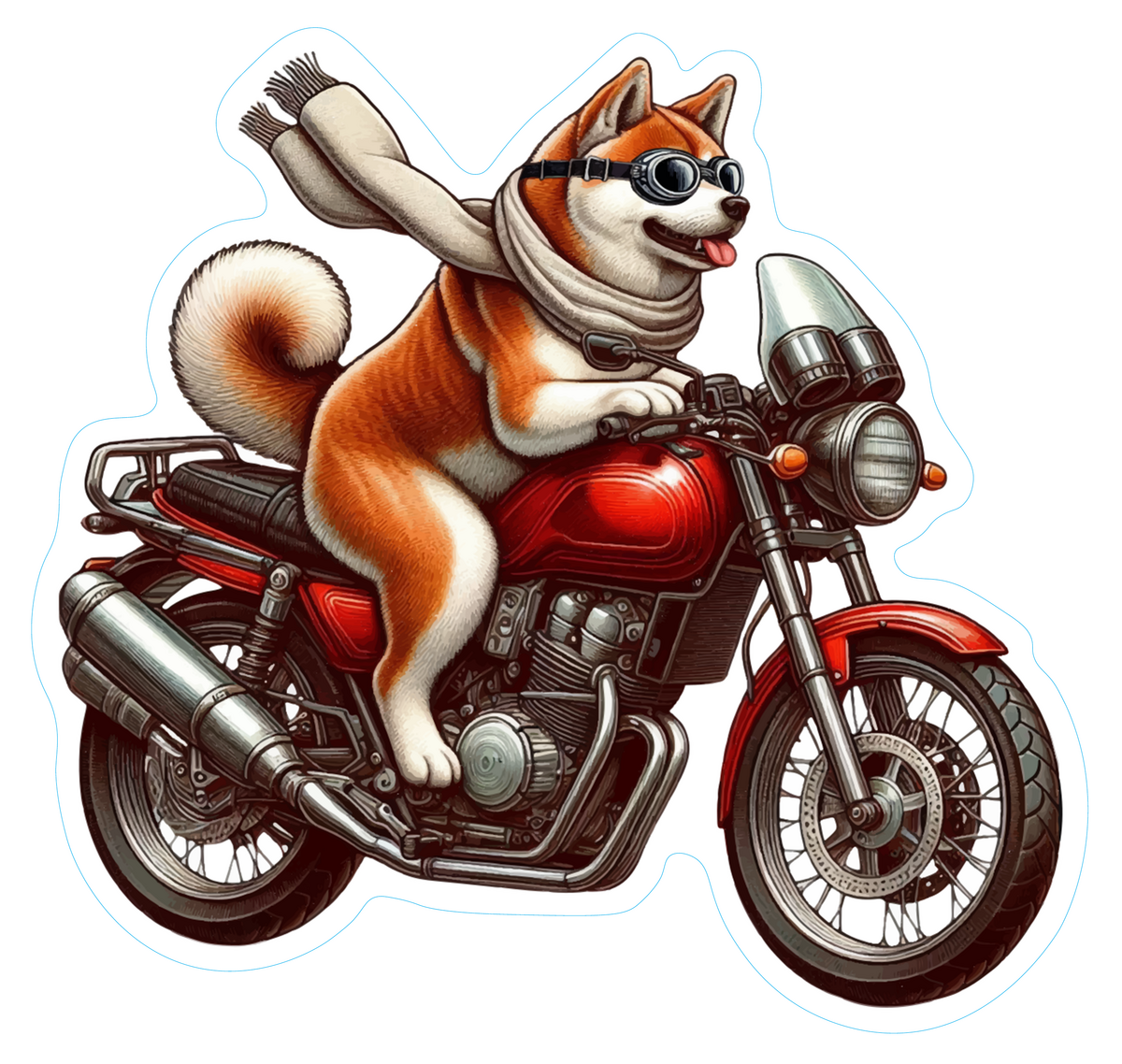 French Bulldog Premium Dog Sticker by Unknown