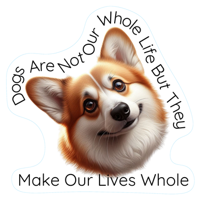 Corgi Premium Dog Sticker