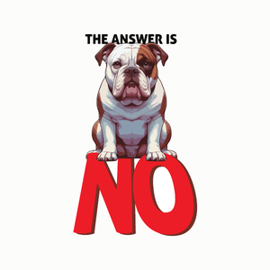 English Bulldog Premium Dog Sticker