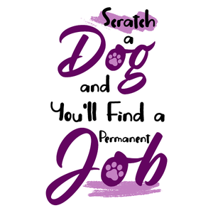 Paw Print Dog Sticker