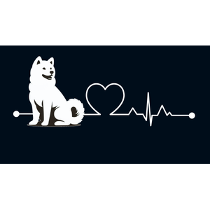 Samoyed Premium Dog Sticker