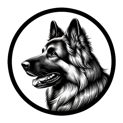 German Shepherd Premium Dog Sticker