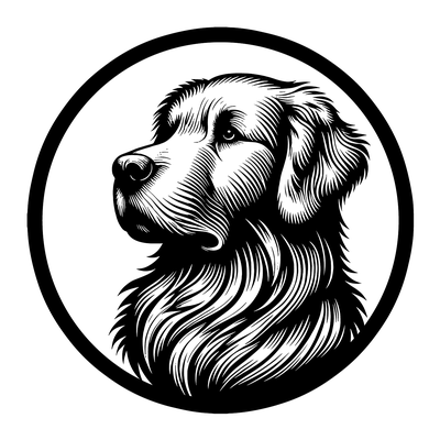 Golden Retriever Premium Dog Sticker