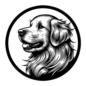 Golden Retriever Premium Dog Sticker