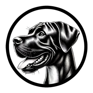 Cane Corso / Great Dane Premium Dog Sticker by Unknown