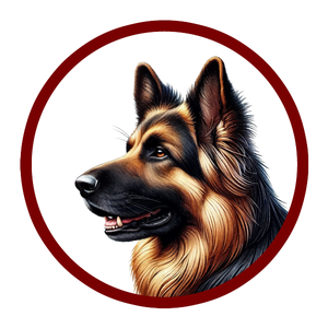 German Shepherd Premium Dog Sticker