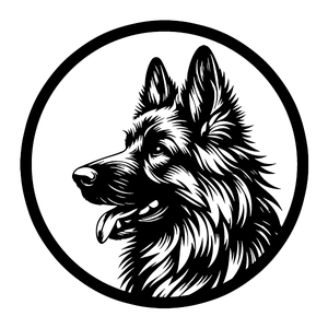 German Shepherd Premium Dog Sticker