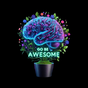 Go Be Awesome Sticker