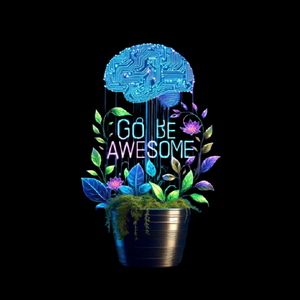 Go Be Awesome Sticker