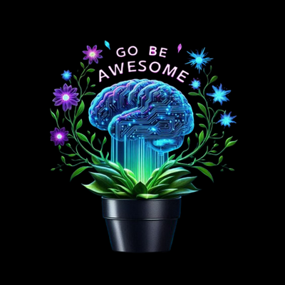 Go Be Awesome Sticker