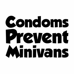 Condoms Prevent Minivan - Nikko Sticker by Nikko