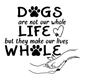 Paw Print Dog Sticker