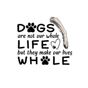 Paw Print Dog Sticker