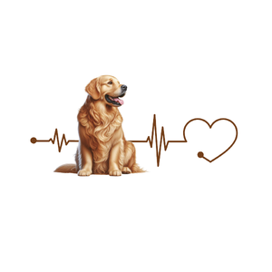 Golden Retriever Premium Dog Sticker