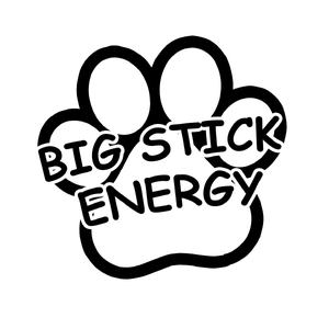 Paw Print Dog Sticker