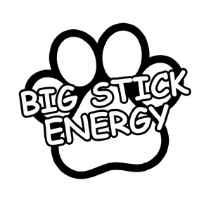 Paw Print Dog Sticker