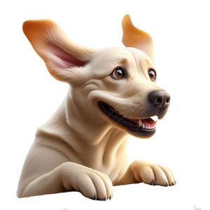 Labrador Retriever Premium Dog Sticker