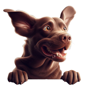 Labrador Retriever Premium Dog Sticker