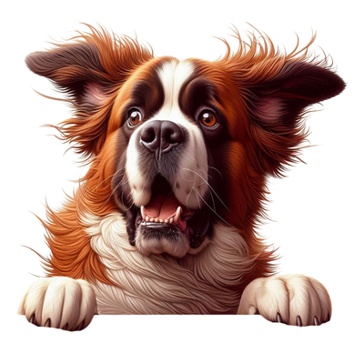 Bernese Mountain Dog Premium Dog Sticker