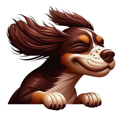 Spaniel Premium Dog Sticker