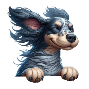 Likely Blue Merle Premium Dog Sticker