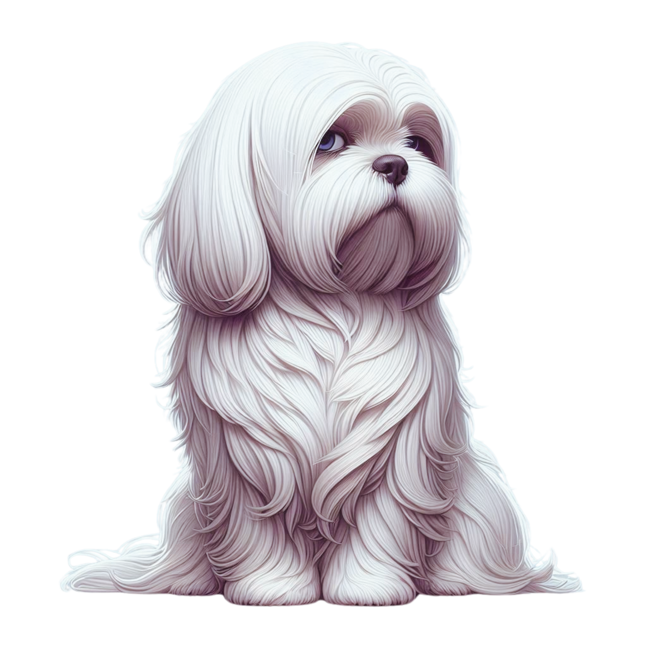 Maltese Premium Dog Sticker