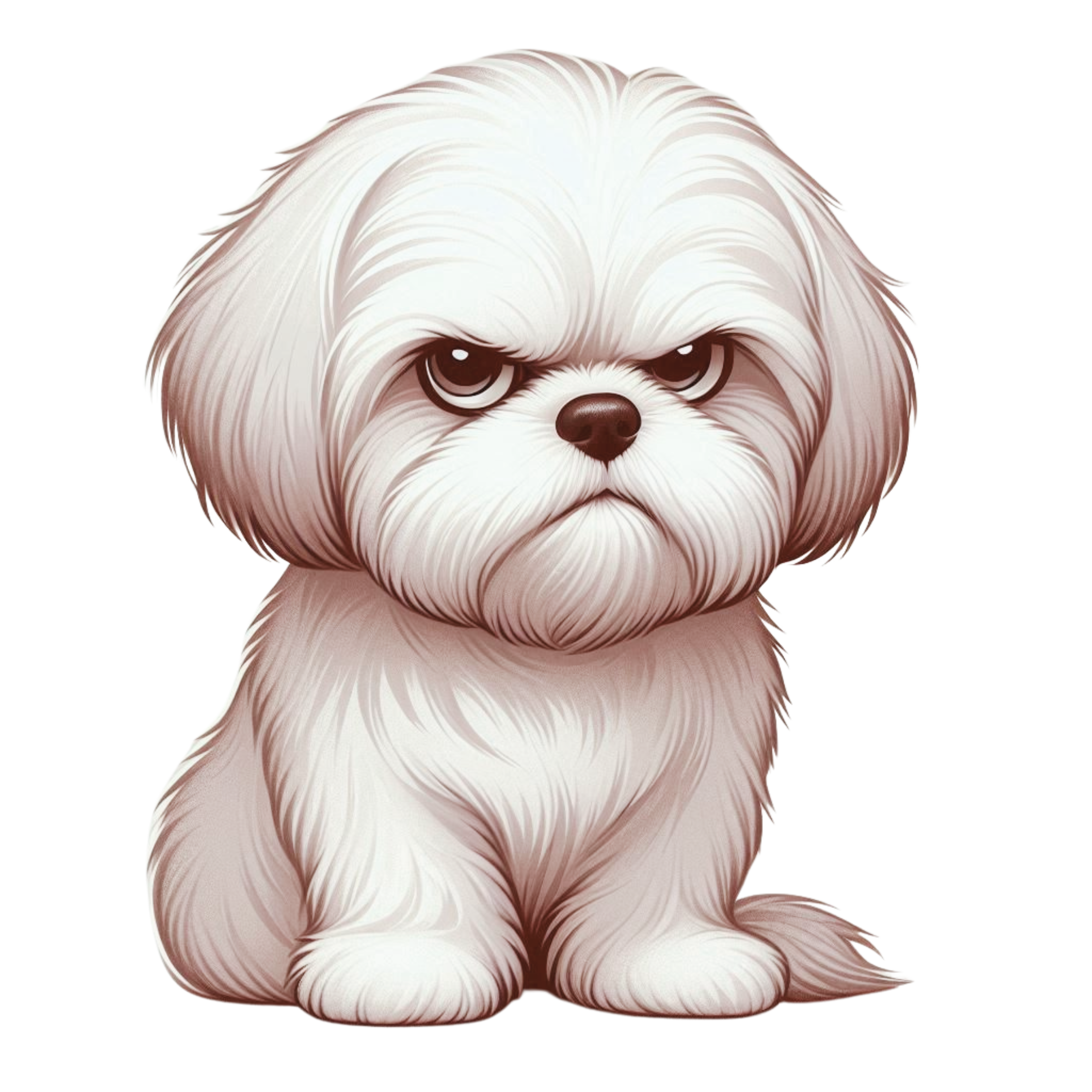 Shih Tzu Premium Dog Sticker
