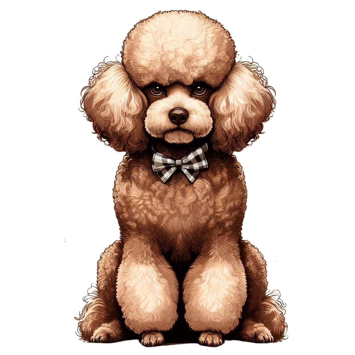 Poodle Premium Dog Sticker