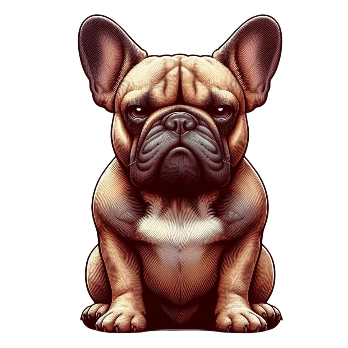 French Bulldog Premium Dog Sticker