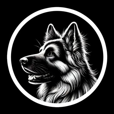 German Shepherd Premium Dog Sticker