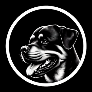 Rottweiler Premium Dog Sticker