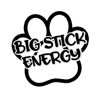 Paw Print Dog Sticker