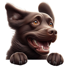 Labrador Retriever Premium Dog Sticker