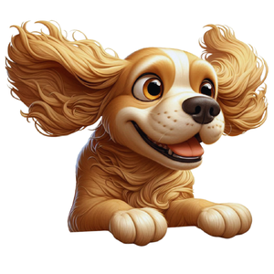 Cocker Spaniel Premium Dog Sticker