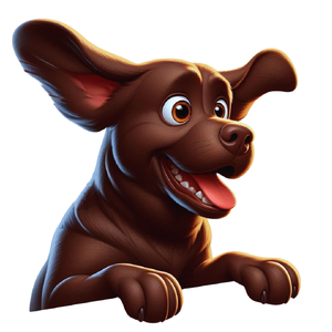 Labrador Retriever Premium Dog Sticker