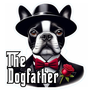 Boston Terrier Premium Dog Sticker