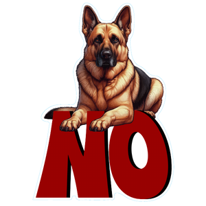 German Shepherd Premium Dog Sticker