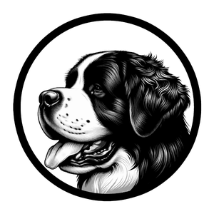 Bernese Mountain Dog Premium Dog Sticker