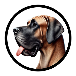 Great Dane Premium Dog Sticker