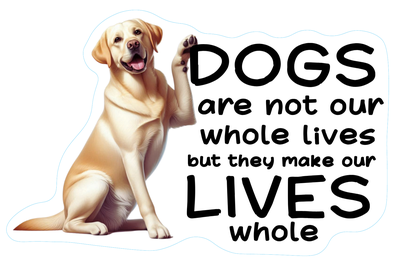 Labrador Retriever Premium Dog Sticker