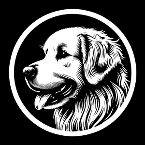 Golden Retriever Premium Dog Sticker